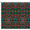 Zuri African Unique Vibrant Organic Cotton Pattern Fabric