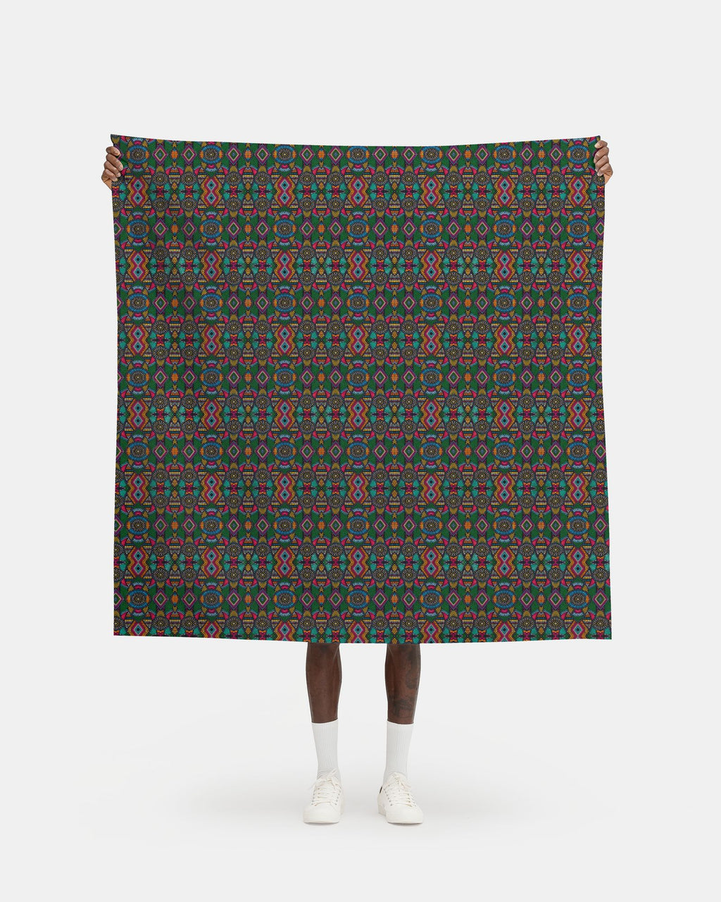 Zuri African Unique Vibrant Organic Cotton Pattern Fabric