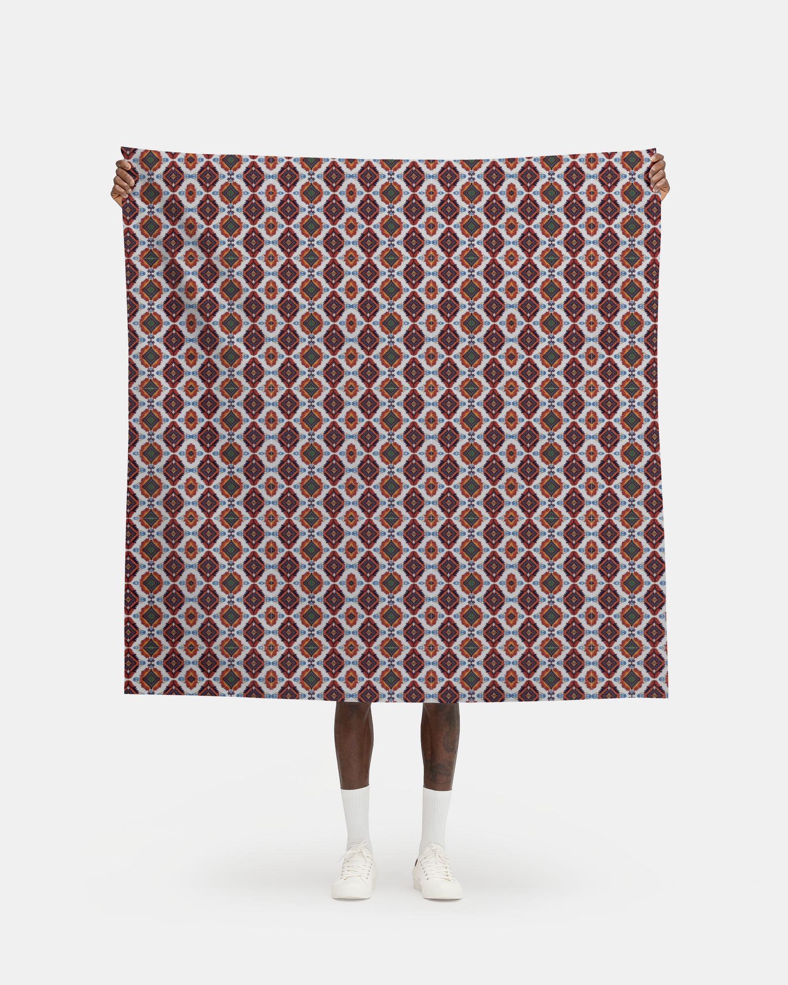 Malaika African Unique Vibrant Organic Cotton Pattern Fabric