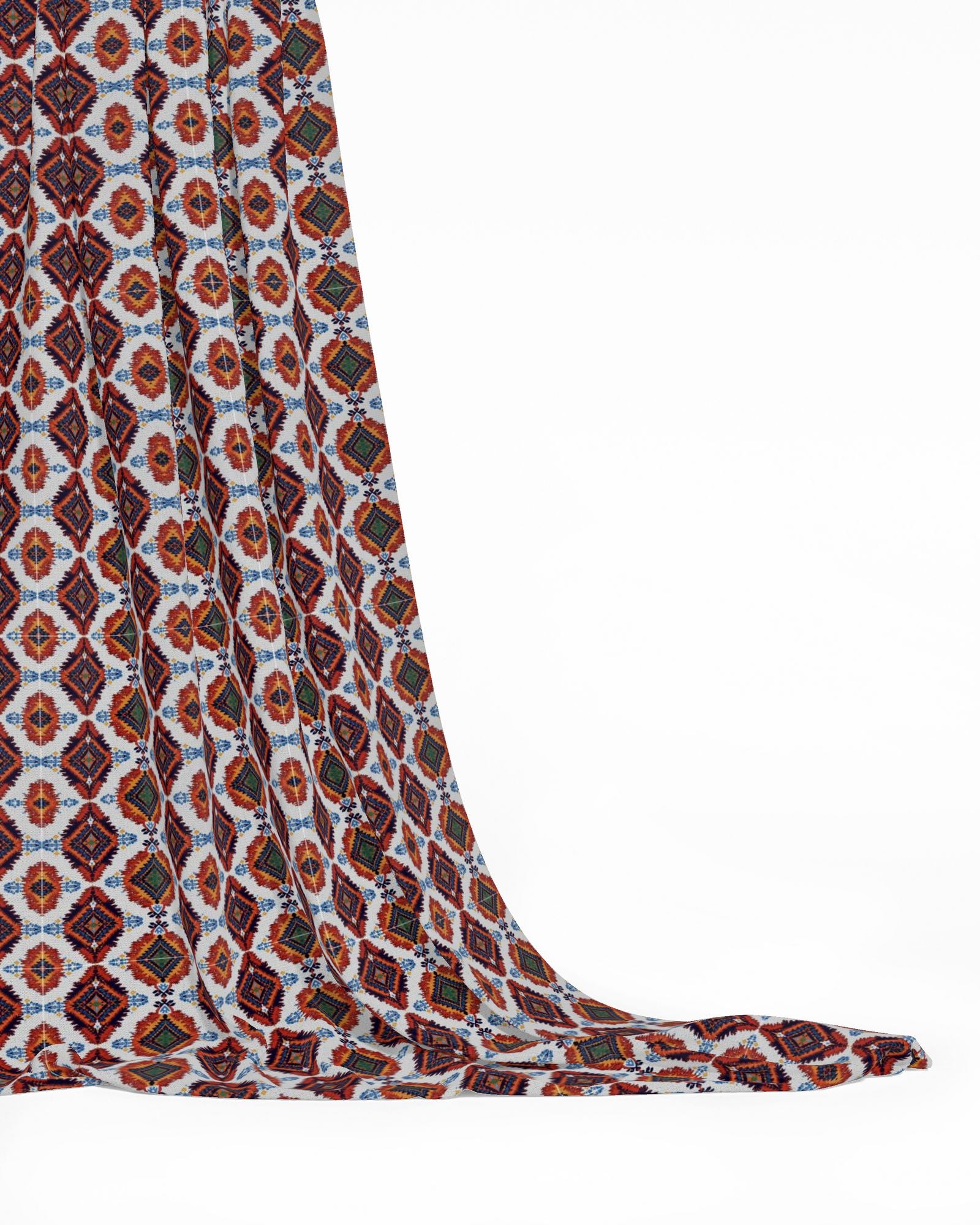 Malaika African Unique Vibrant Organic Cotton Pattern Fabric