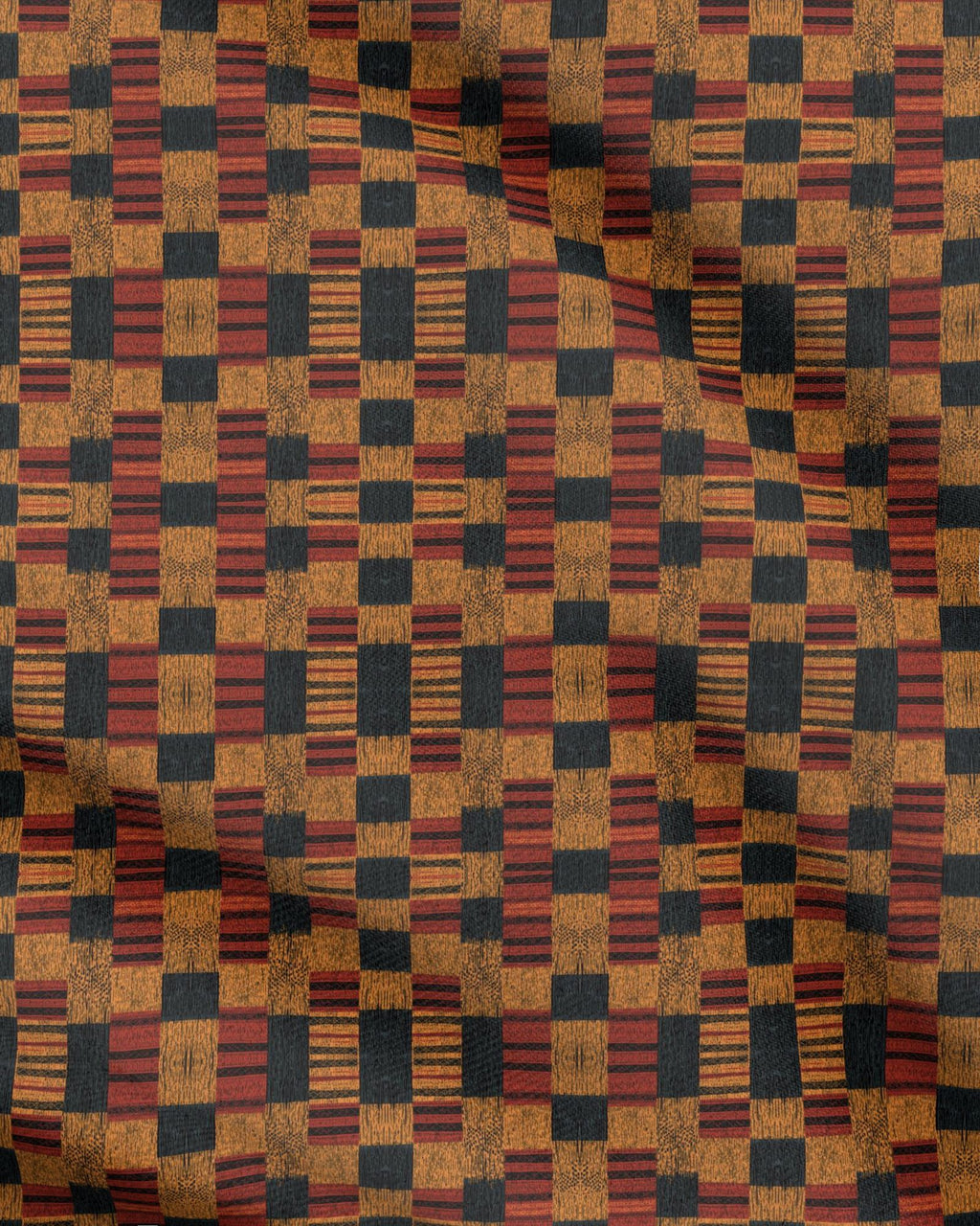 Jelani African Unique Vibrant Organic Cotton Pattern Fabric